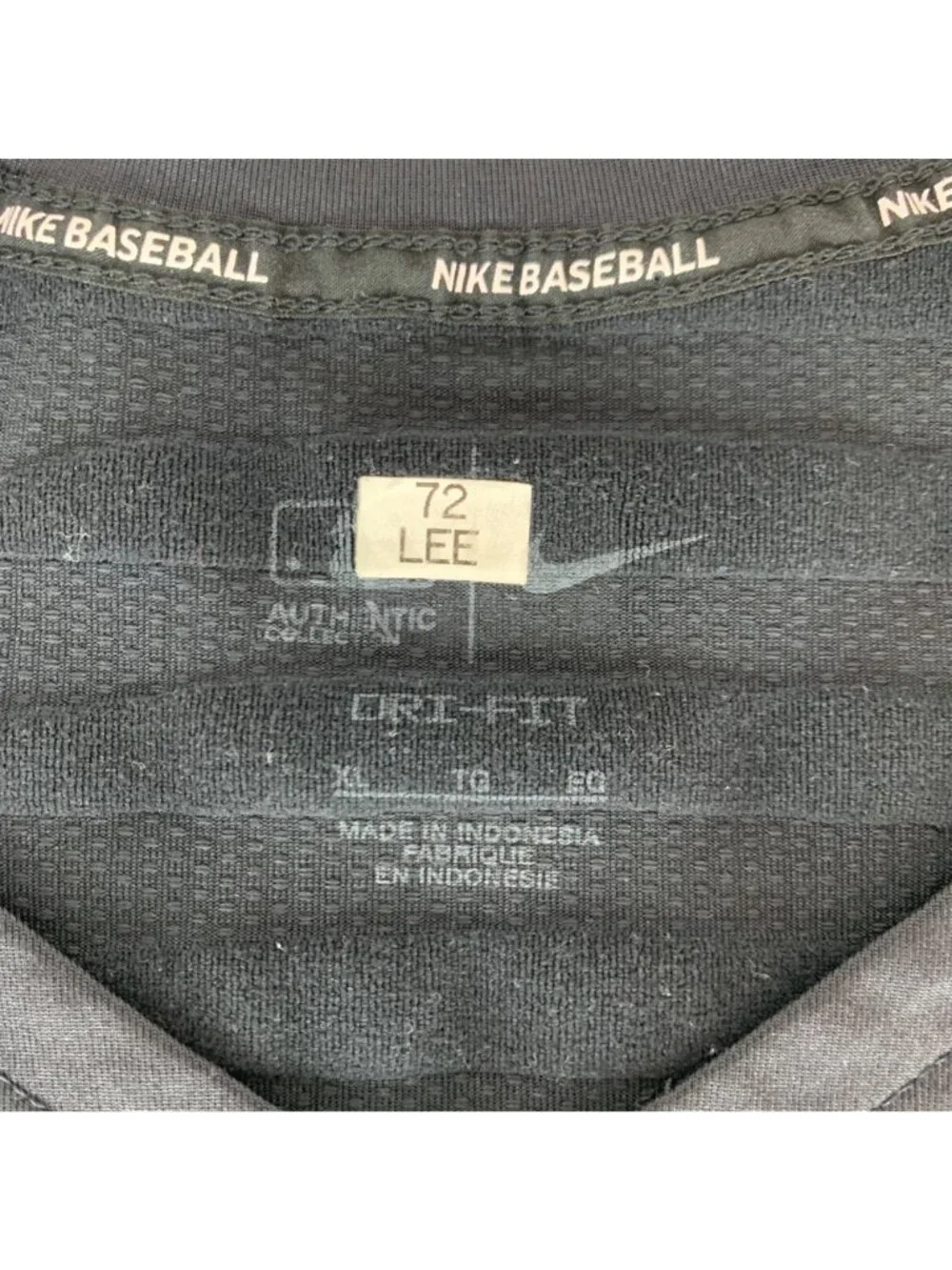 Minnesota Twins MLB Navy Blue Nike Baseball Pullover Jersey Shirt Mens XL